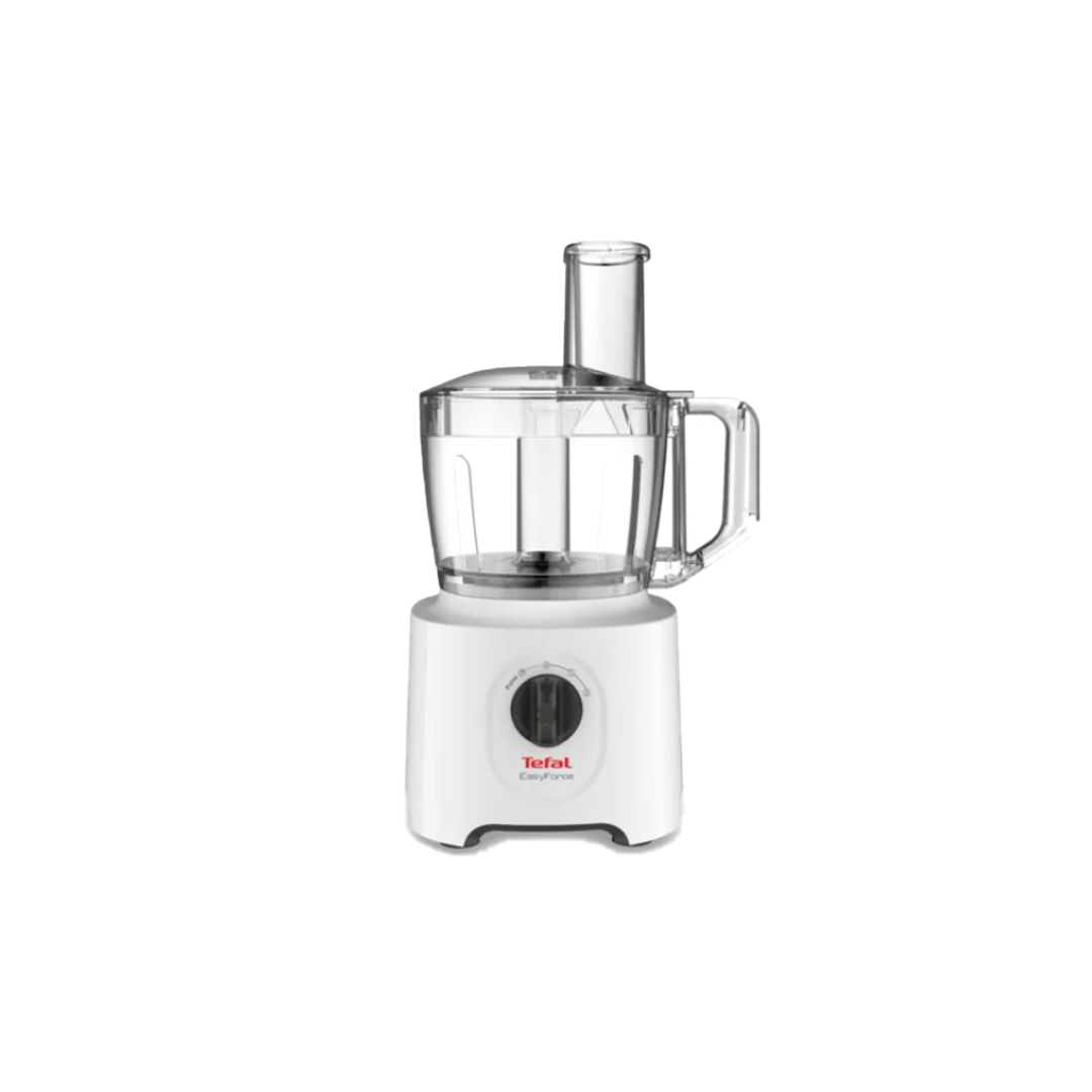Tefal 2.4L Masterchef Easyforce Food Processor DO2461 | Two Speeds and Pulse Setting | Easy Storage | Easy Cleaning | Food Processor with 2 Year Warranty