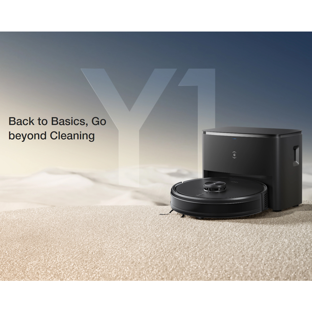 Ecovacs 6500Pa YEEDI PRO PLUS Y1 | 5L large dust bag | 6500Pa suction power | 180 minutes cleaning experience