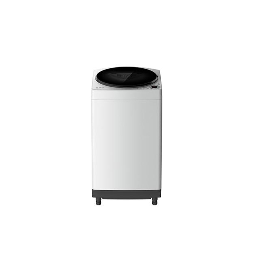 SHARP 8KG Top Load No Hole Washing Machine ESW809H | Auto Restart | LED Digit | Air Dry | Water Saving | AG Pulsator (Antibacterial) | Washing Machine with 2 Year Warranty