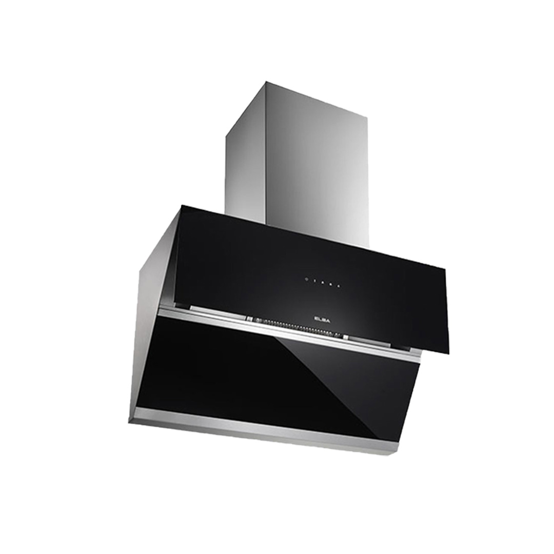 ELBA 1600m³/h Designer Hood ETERNO EH-N9125ST(BK) | Gesture Motion Sensor (GMS) Technology | Sensor Touch | Turbo Speed | Cooker Hood with 1 Year Warranty