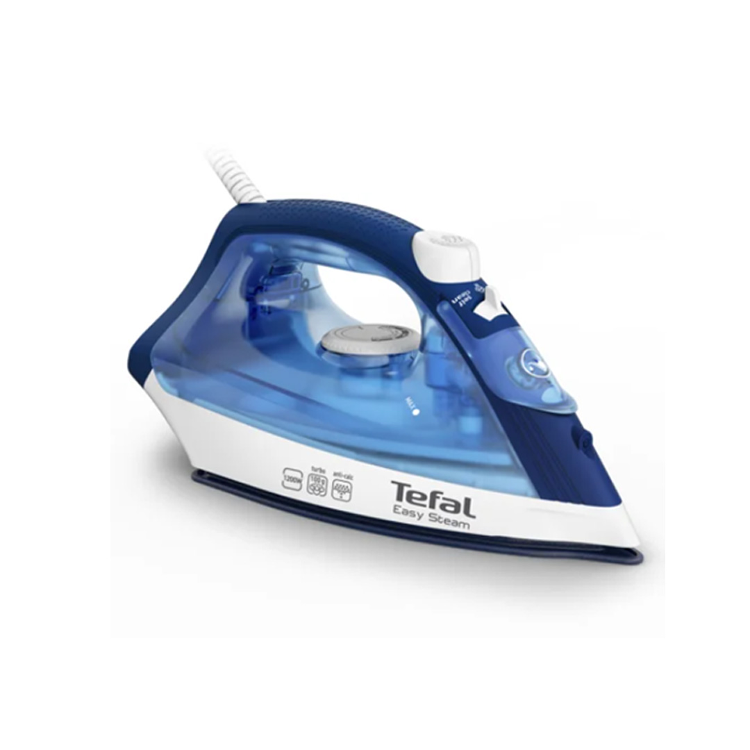 Tefal 1200W Easy Steam Steam Iron FV1941 | Vertical Steam | 2 Second Heat Up Time | Auto-Off | Eco Mode | Anti-Drip | Steam Iron with 2 Year Warranty