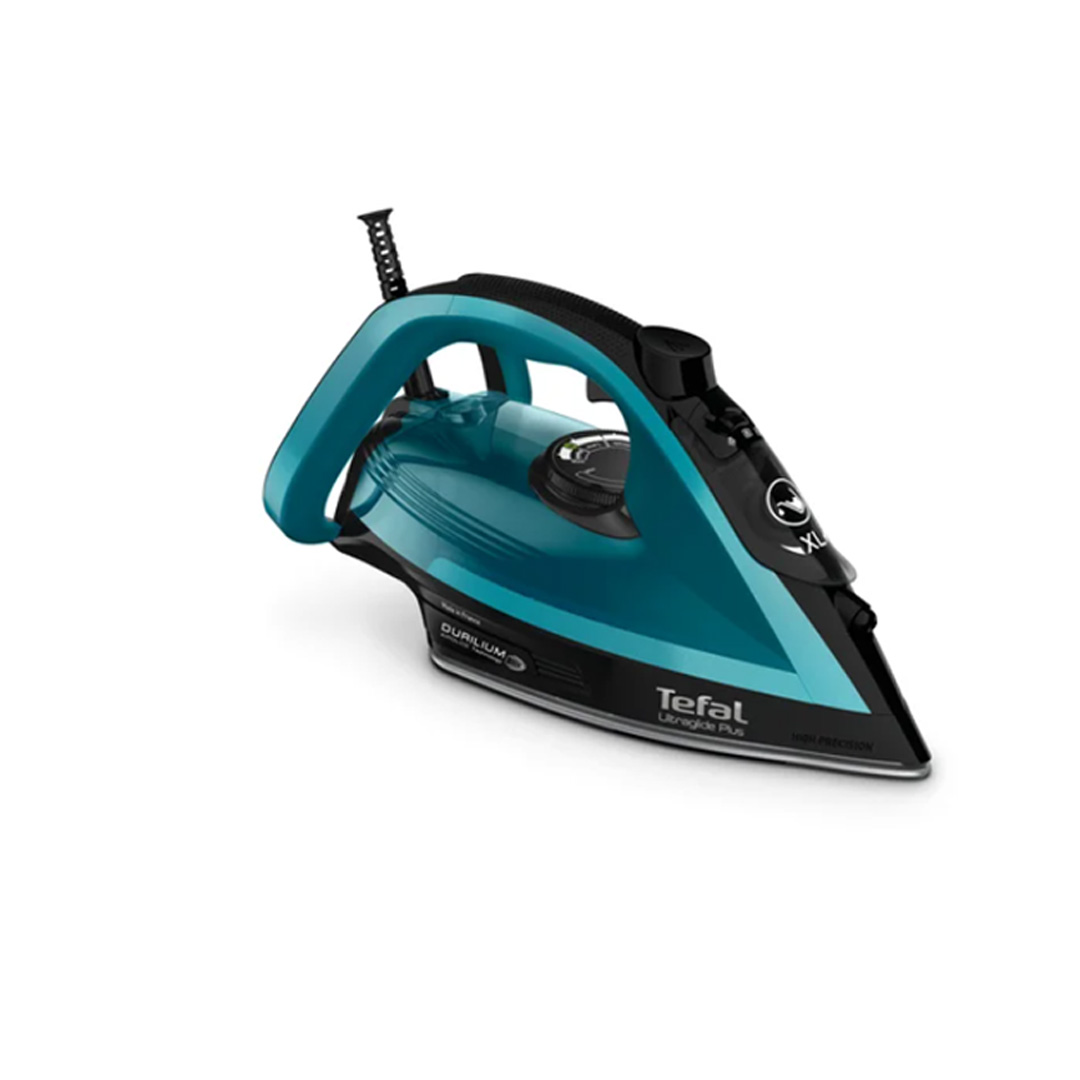 Tefal 2800W Ultraglide+ Steam Iron FV5847 | Vertical Steam | Anti-Drip | Auto-Off | 270 Water Tank Capacity | Spray  | Steam Iron with 2 Year Warranty