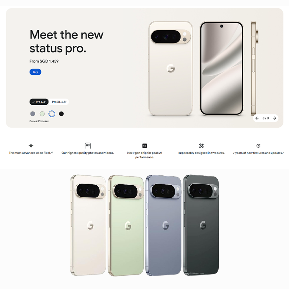 Google Pixel 10 Pro | The most advanced AI on Pixel | 6.3-inch Super Actua display | Pro Res Zoom up to 100x | Next-gen chip for peak AI performance