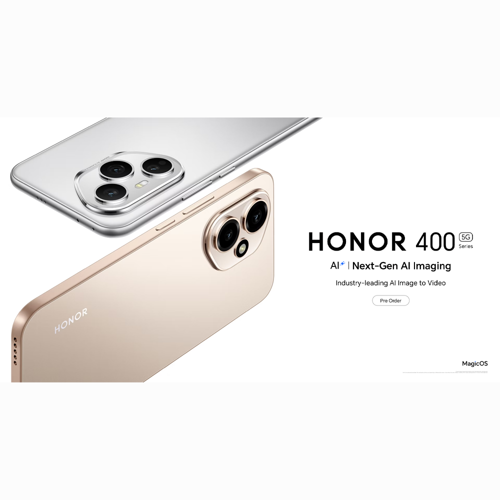 HONOR 400 12GB+256GB/ 12GB+512GB | 200MP Main Camera | 6.55 inch | Qualcomm SM7550-AB Snapdragon 7 Gen 3 (4 nm) | Li-Po 6000 mAh,Fast charging 80W