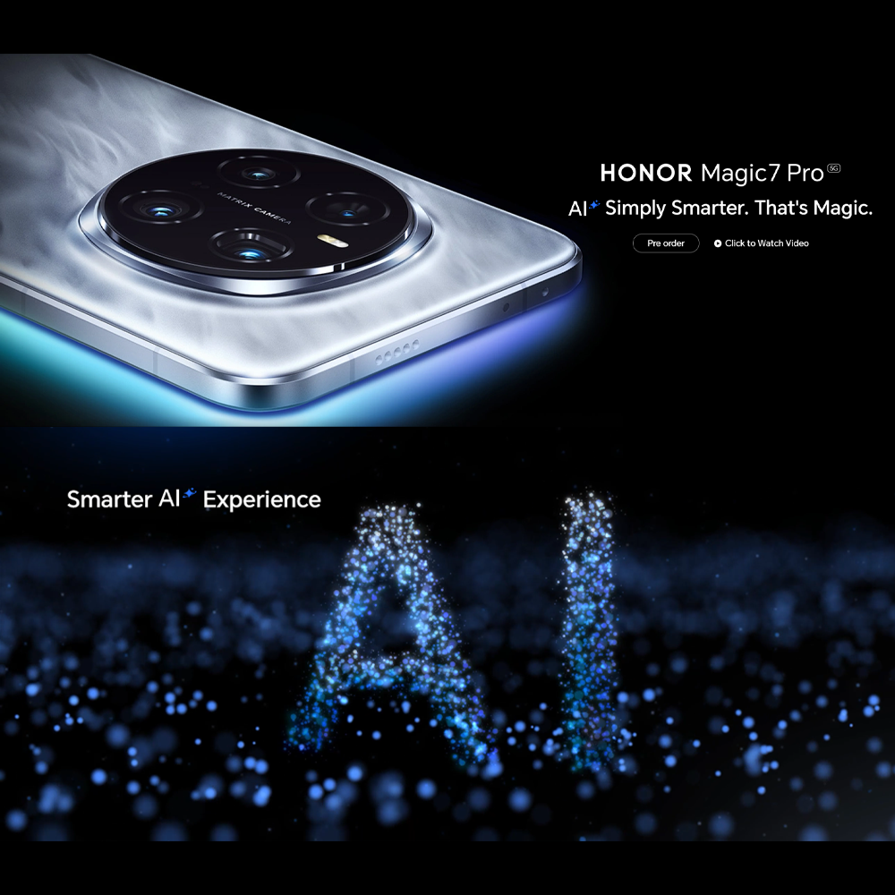 HONOR Magic7 Pro | 200MP Telephoto Camera | Snapdragon® 8 Elite Mobile Platform | 100W HONOR Wired SuperCharge