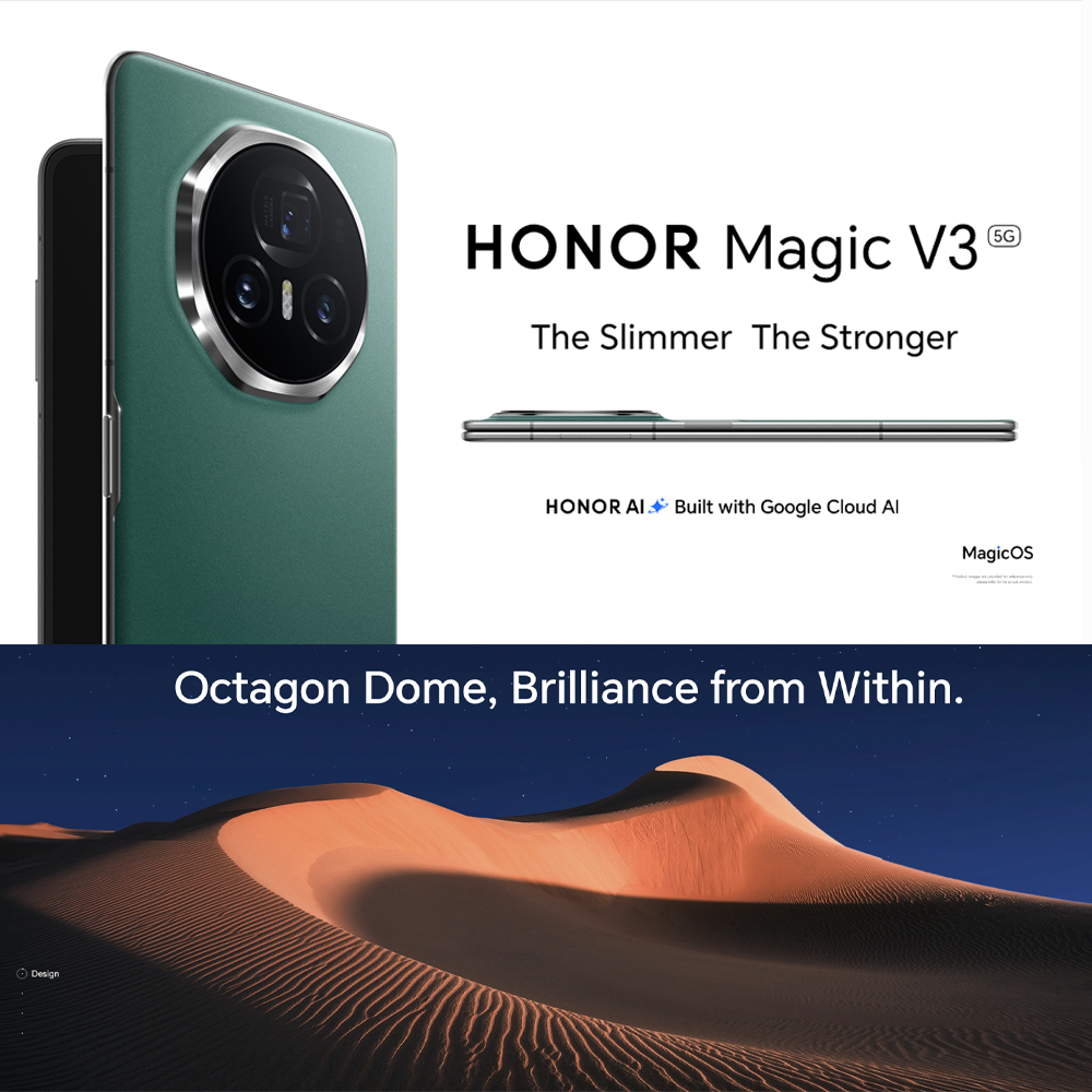 HONOR Magic V3 12GB+12GBGB+512GB | MagicOS 8.0.1 | 7.92 inch, Foldable OLED | Dual SIM