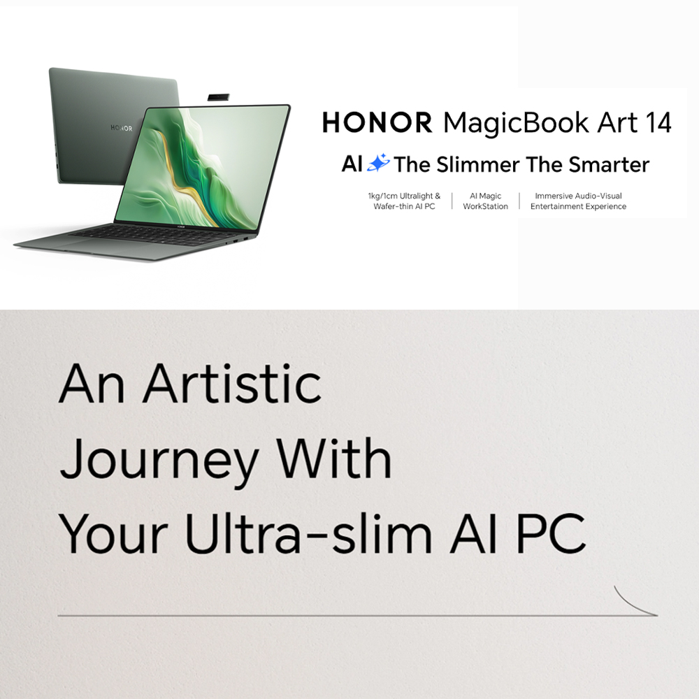 HONOR MagicBook Art 14 2024 Laptop MRA-721 | Windows 11 Home | 14.6-inch | AI Magic WorkStation