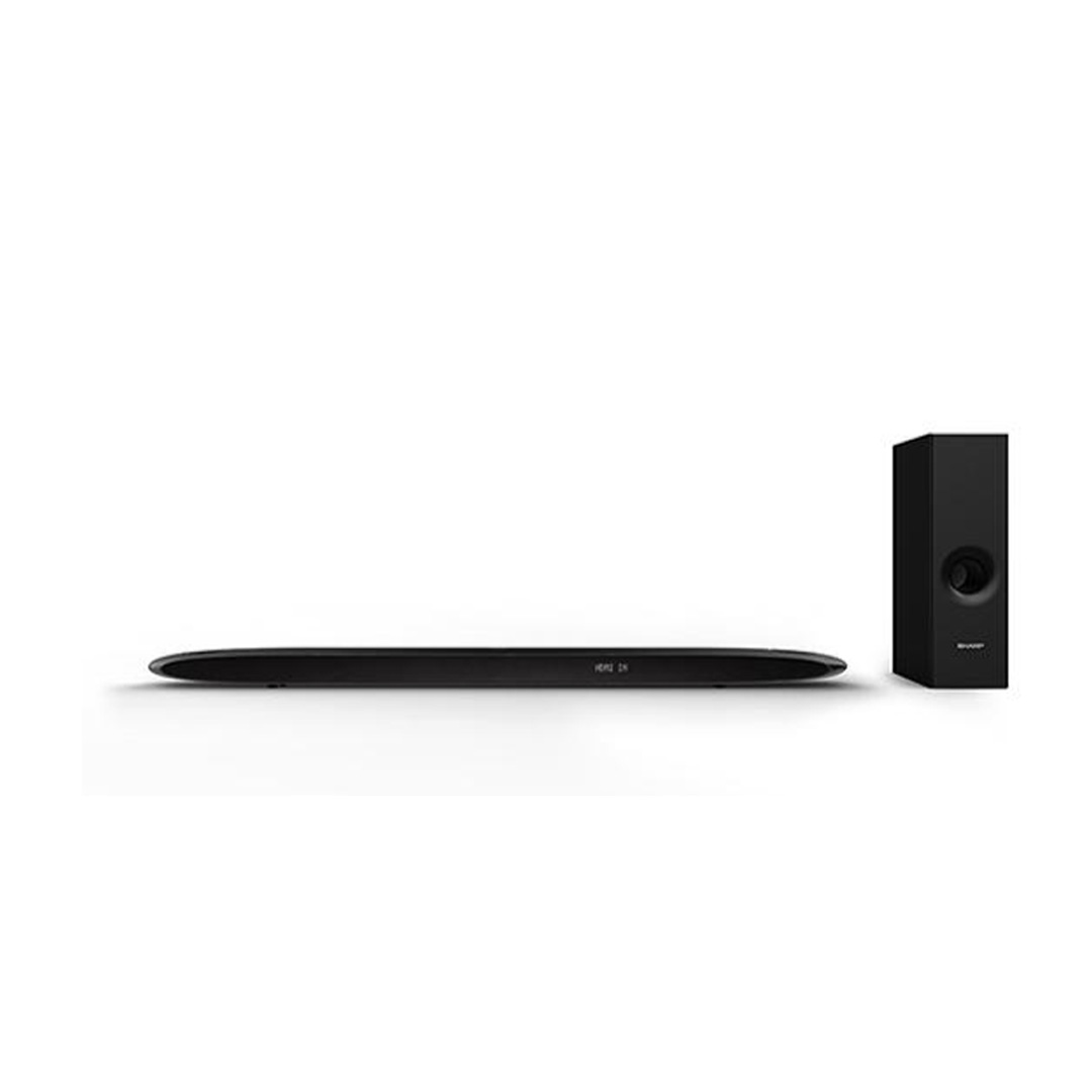 SHARP 250W 2.1ch Dolby ATMOS Sound Bar with Wireless Subwoofer HTC21DS1 | 6 Speaker System | Bluetooth | HDMI (eARC) | Sound Bar with 1 Year Warranty