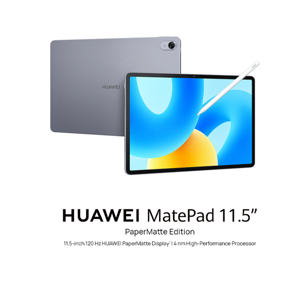 HUAWEI MatePad 11.5''S PaperMatte Edition 2024 8GB+256GB | Super Device, Floating Multi-Window6 | Crystal-clear and Eye-soothing PaperMatte Display | HUAWEI Notes,5 Easy Recording and Reviewing | 1  Year General Warranty