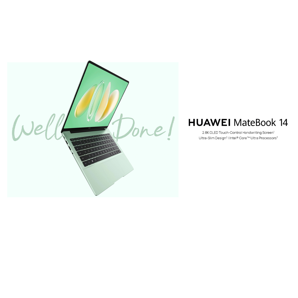 Huawei MateBook 14 Core Ultra 2024 Laptop | 2.8K OLED Touch-Control | AI Camera | Ultra Processors | 2  Year General Warranty