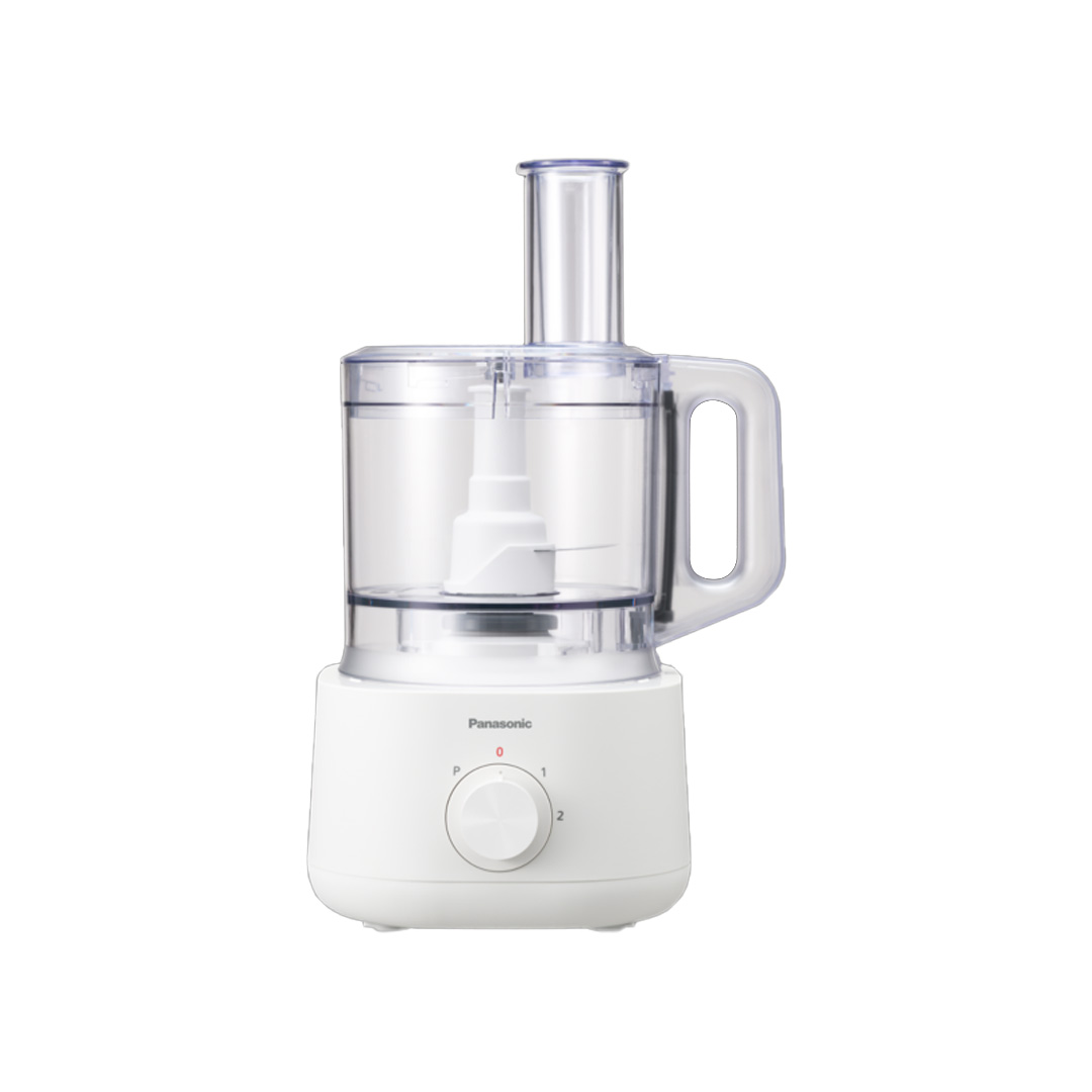 Panasonic 2.4L Food Processor MK-F310WSK | 5 Accessories for 18 Functions | High Low Pulse | Limited Size Hole | Food Processor with 1 Year Warranty