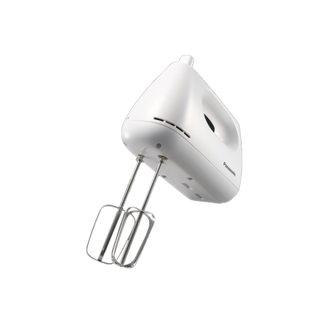 Panasonic 175W Hand Mixer MK-GH3WSK | 5-Speed Selection | 2 Functional Attachments | Light and Easy to Hold | Hand Mixer with 1 Year Warranty