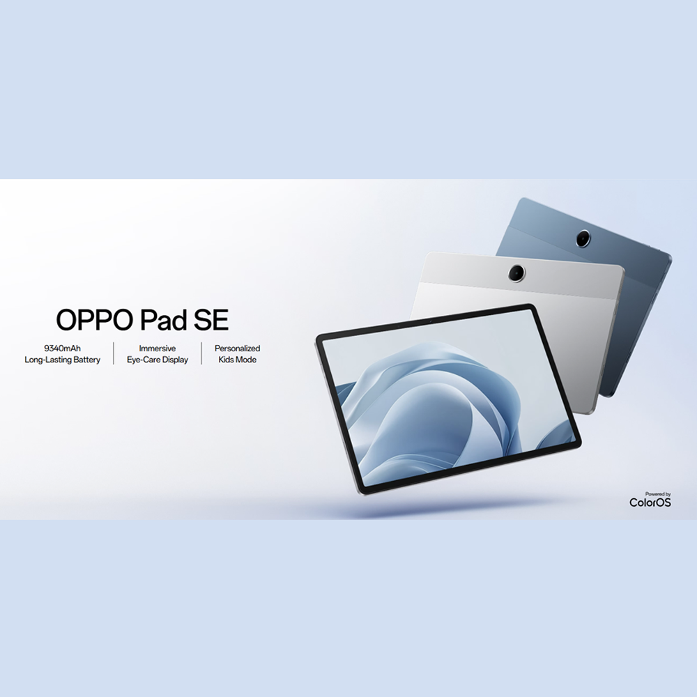 OPPO Pad SE LTE 4GB+128GB Starlight Silver | 9340mAh Long-Lasting Battery | lmmersive Eye-Care Display | Personalized Kids Mode