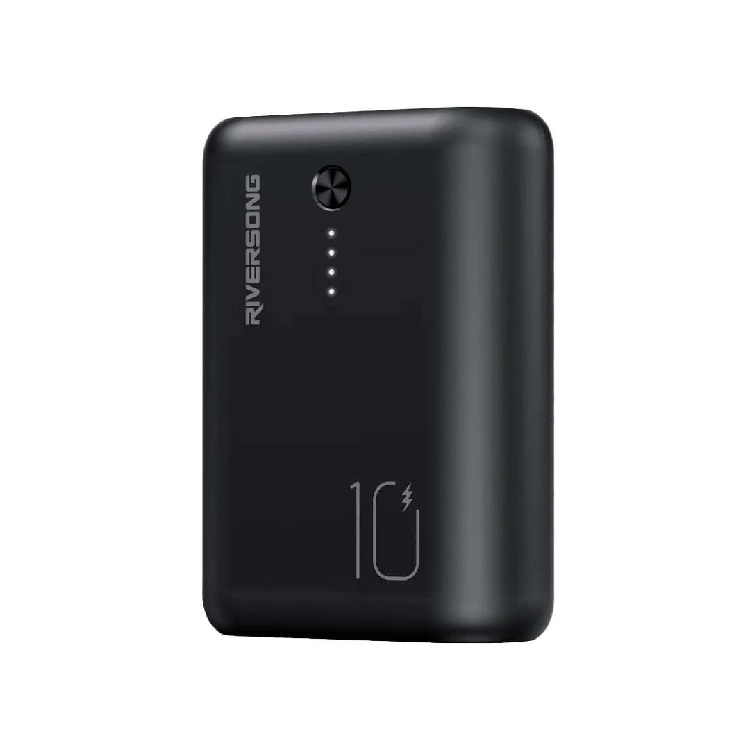 RIVERSONG 10000mAh Nemo 10 Pro Mini Power Bank PB32 Pro | 20W Fast Charging | Type-C Two-Way Input & Output | Power Bank with 1 Year Warranty