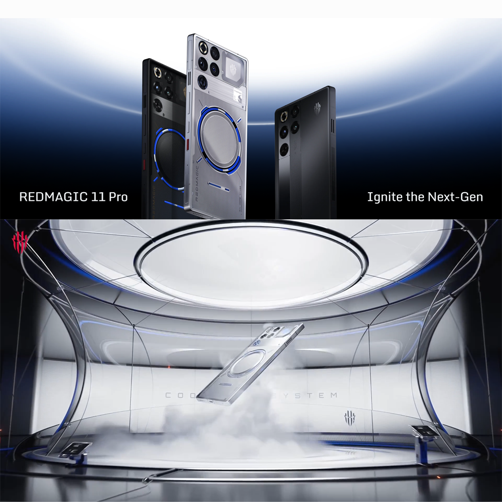 REDMAGIC 11 Pro | Snapdragon 8 Elite Gen 5 | AMOLED Display 144Hz Refresh Rate | 7500mAh Battery | 80W Fast Charging