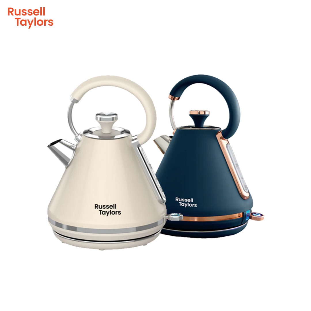 Russell Taylors 1.7L SpeedBoil Retro Kettle RK-10 | Concealed Stainless Steel Heating Element | Boil Dry | Overheat Protection | Kettle with 2 Year Warranty