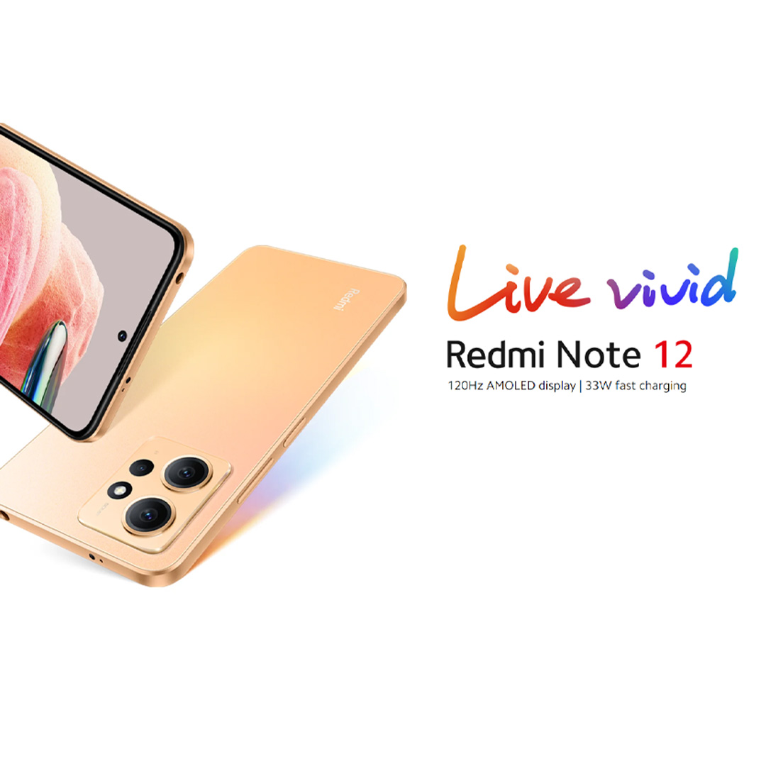 Xiaomi Redmi Note 12 8GB+256GB | 120Hz AMOLED Display | 5000mAh Battery | 33W Fast Charging | Reading Mode | IR Blaster | Smartphone with 1 Year Warranty