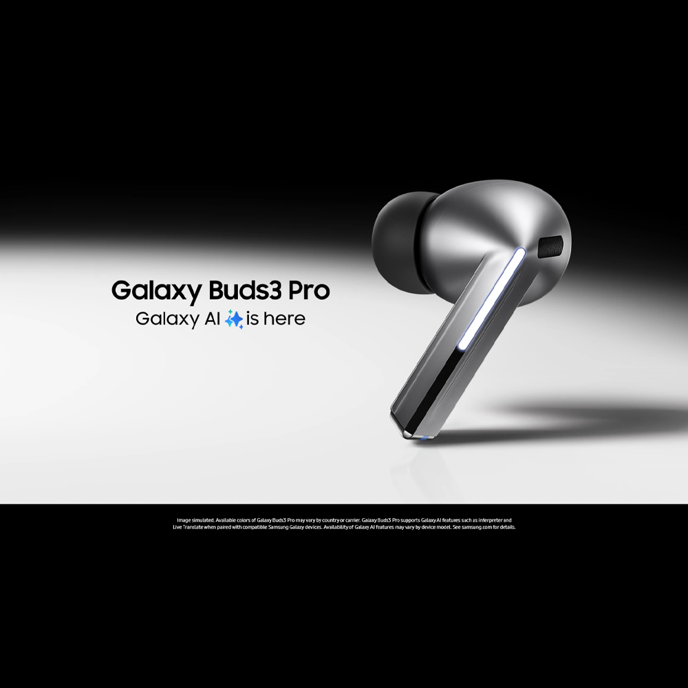 SAMSUNG Galaxy Buds3 Pro | Ultimate Hi-Fi | Iconic design with Blade Lights | Adaptive Noise Control