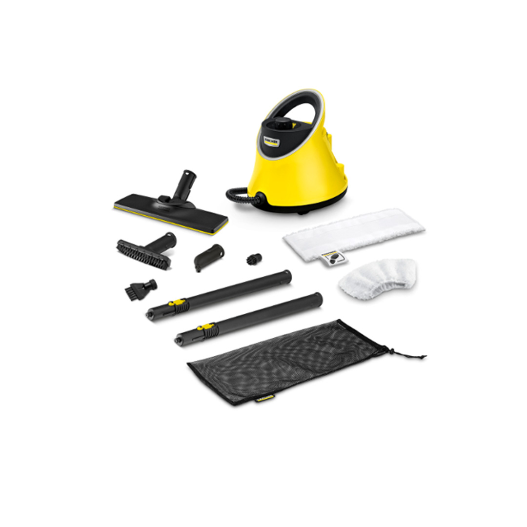 Karcher 1500W Steam Vacuum Cleaners SC 2 Deluxe Easy Fix *SEA | Child Safety Lock | LED Light Display | Safety Valve | Steam Vacuum with 1 Year Warranty