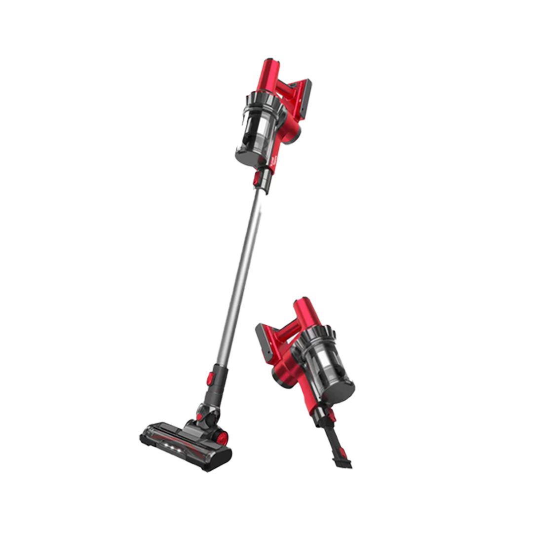 Russell Taylors 130W Cordless Vacuum Cleaner with Motorized Brush VC-25 | 130W Powerful DC Motor | Dust Canister 500ml | Cyclonic Filtration System | Vacuum with 2 Year Warranty