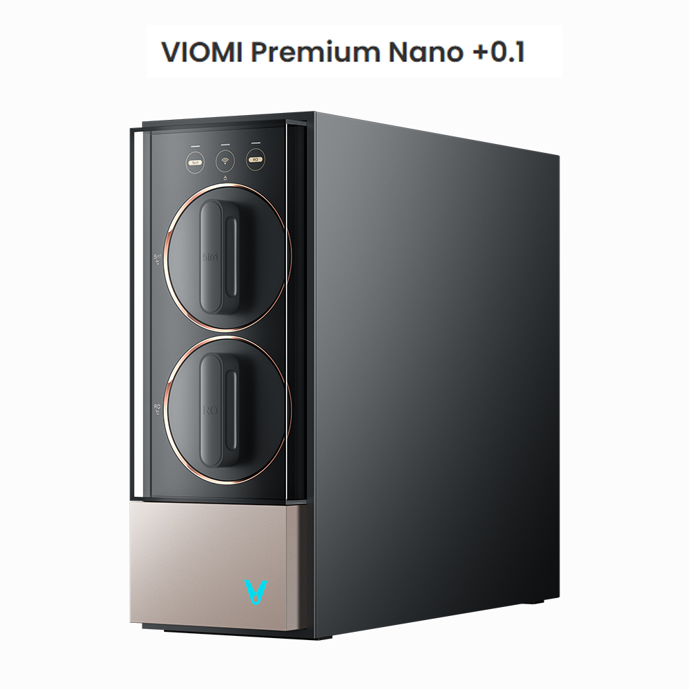 Viomi Premium Nano +0.1 AI Undersink Water Purifier MR862-M | 7 layers deep filtration | High end digital display | Independent water outlet
