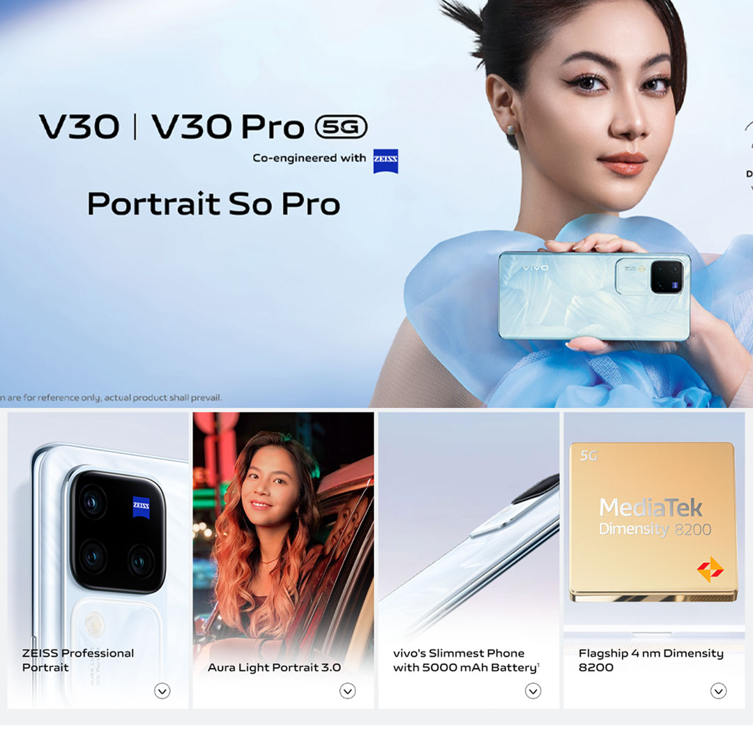 vivo V30 Pro 5G 12GB+512GB | 5000 mAh Battery | Flagship Empowerment | 50 MP Profesional Portrait Camera | Smartphone with 1 Year Warranty