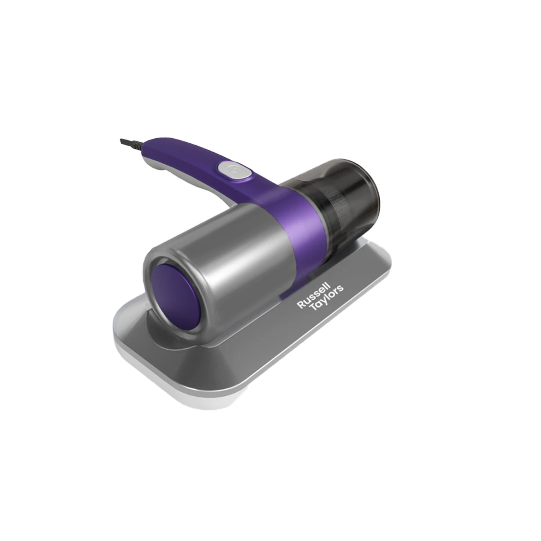 Russell Taylors 500W Dust Mite Vacuum Cleaner VM-10 | Multi-Layer Filtering System | Easy Waste Disposal | 16kpa Powerful Suction | Vacuum with 2 Year Warranty