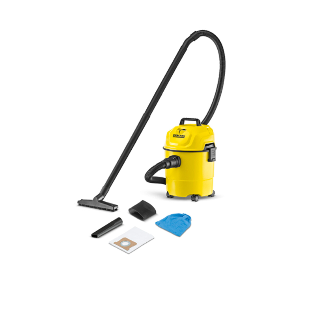 Karcher 1300W Wet & Dry Vacuum Cleaner WD 1s Classic | Suitable for Numerous Uses | Foam Filter | Blower Function | Vacuum Cleaner with 1 Year Warranty