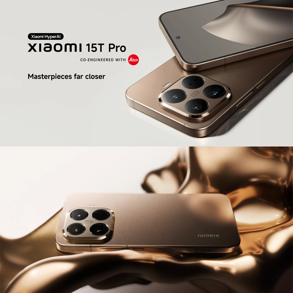Xiaomi 15T Pro | MediaTek Dimensity 9400+ | 90W wired and 50W wireless HyperCharge | Leica 5x Pro telephoto, Spotlight Photography