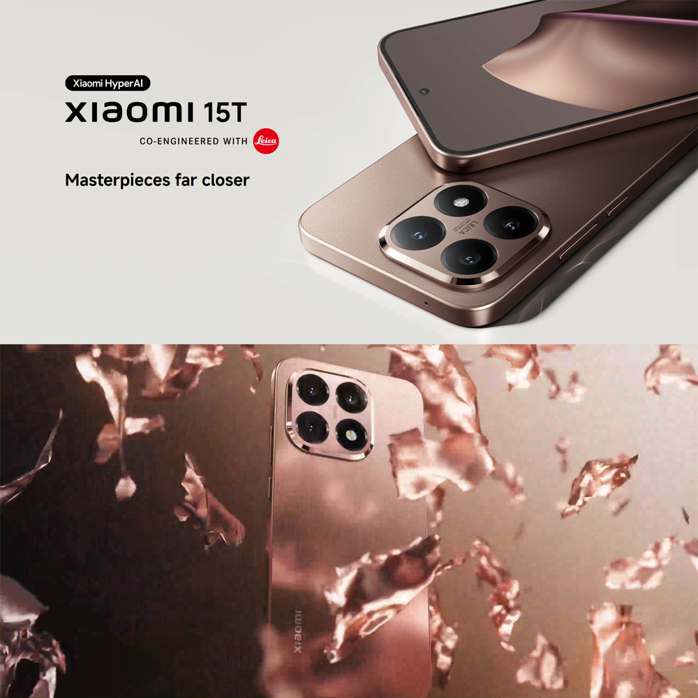 Xiaomi 15T | 67W HyperCharge | MediaTek Dimensity 8400-Ultra | 6.83" 120Hz Eye-Care Display | Leica Summilux Optical Lens