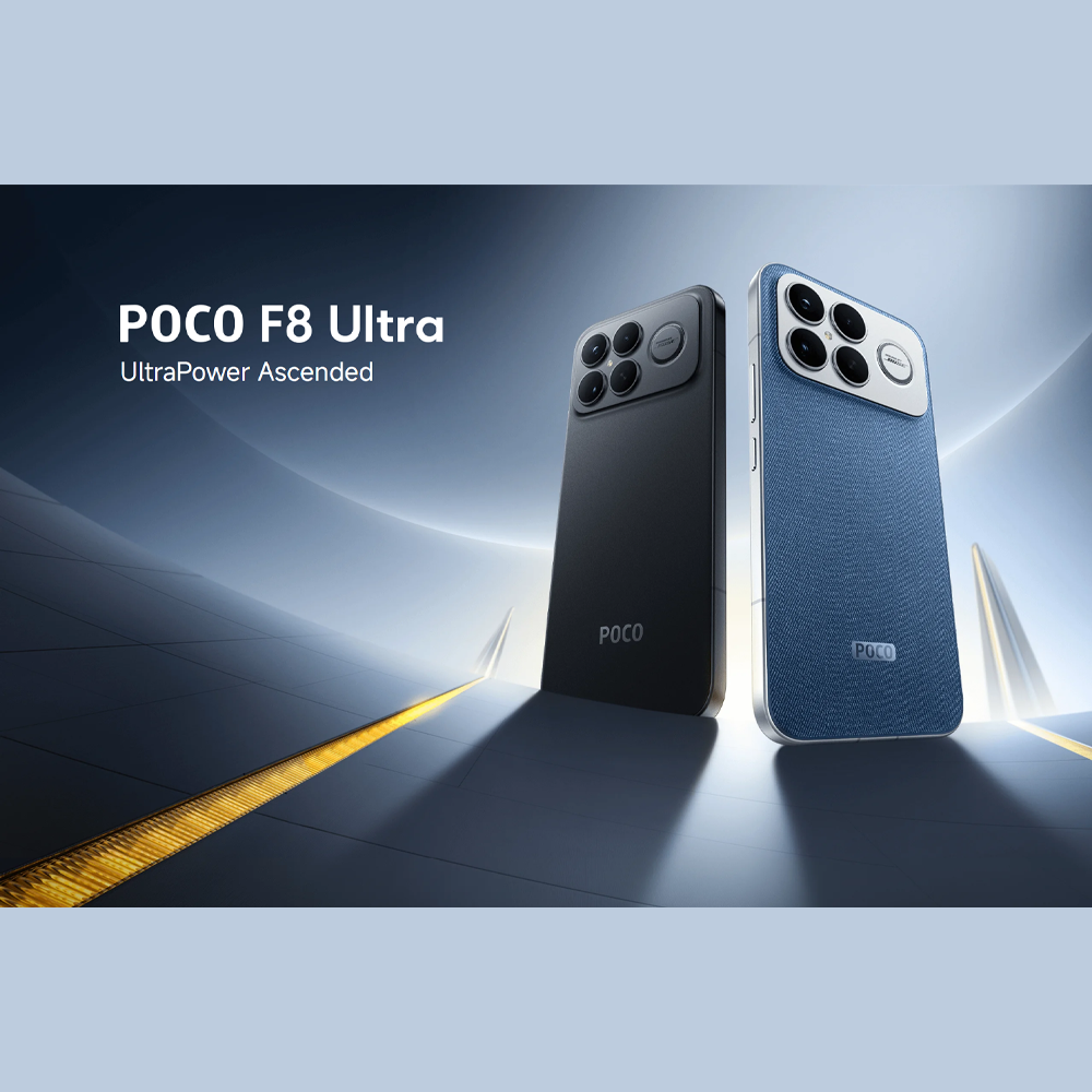 Xiaomi POCO F8 Ultra | 6500mAh battery | Snapdragon® 8 Elite Gen 5 | 50MP Light Fusion 950 with OIS | 6.9" 120Hz POCO HyperRGB AMOLED