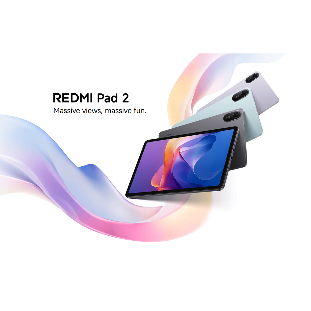 Xiaomi REDMI Pad 2 4GB+128GB | 11" 2.5K crystal-clear display | Advanced Helio G100-Ultra |  9000mAh