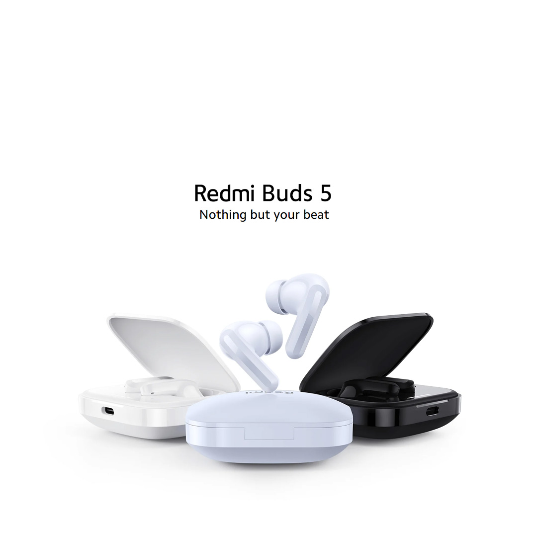 (Pre-Order 20.01.24 - 02.02.24) Xiaomi Redmi Buds 5 | AI Noise Reduction for Calls | Ultimate Hi-Fi Sound | Audio Balance | Earbud with 1 Year Warranty