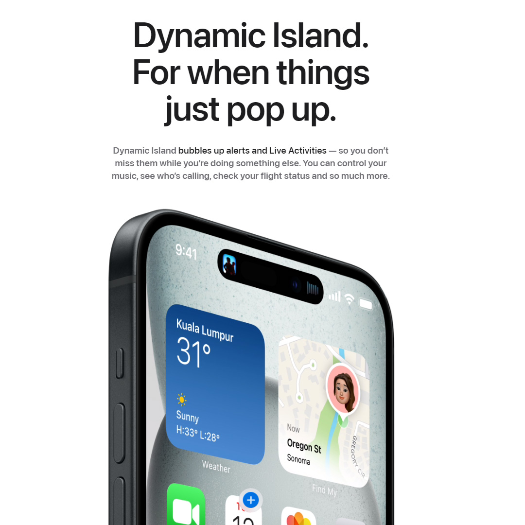 (Pre-Order Start 22.09.2023)  Apple iPhone 15 Plus | 6.7" Super Retina XDR OLED Display | 48MP Main Camera | A16 Bionic Chip | USB-Compatible | Crash Detection | Smartphone With 1 Year Warranty