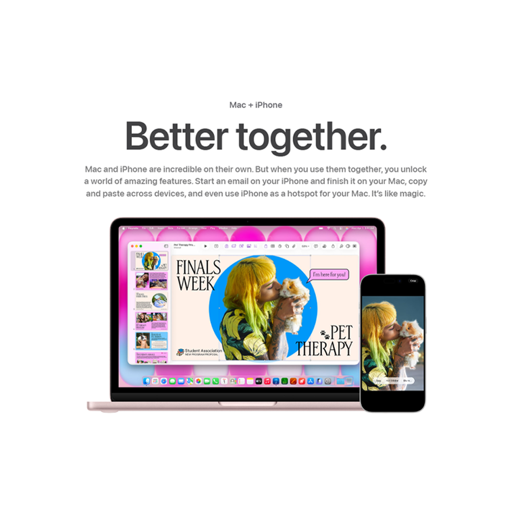 Apple MacBook Neo 8GB+256GB/ 8GB+512GB | 13-inch | Apple A18 Pro chip with 6‑core CPU and 5‑core GPU | Built-in privacy | 1080p FaceTime HD camera