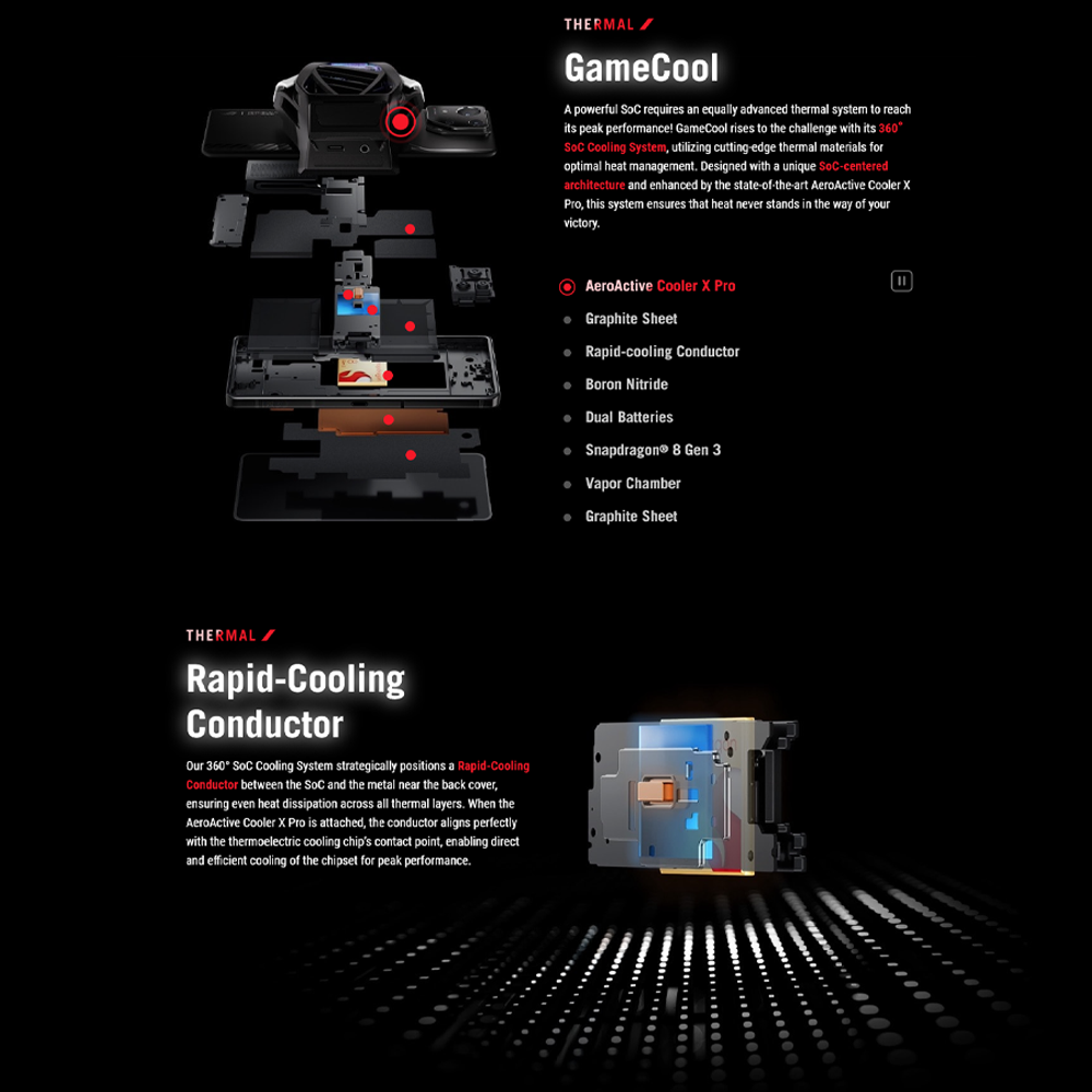 ASUS ROG Phone 9 FE 12GB+256GB | Qualcomm SM8650-AB Snapdragon 8 Gen 3 (4 nm) | 6.78 inch, LTPO AMOLED | 50MP Main Camera | Li-Po 5500 mAh, Fast charging 65W