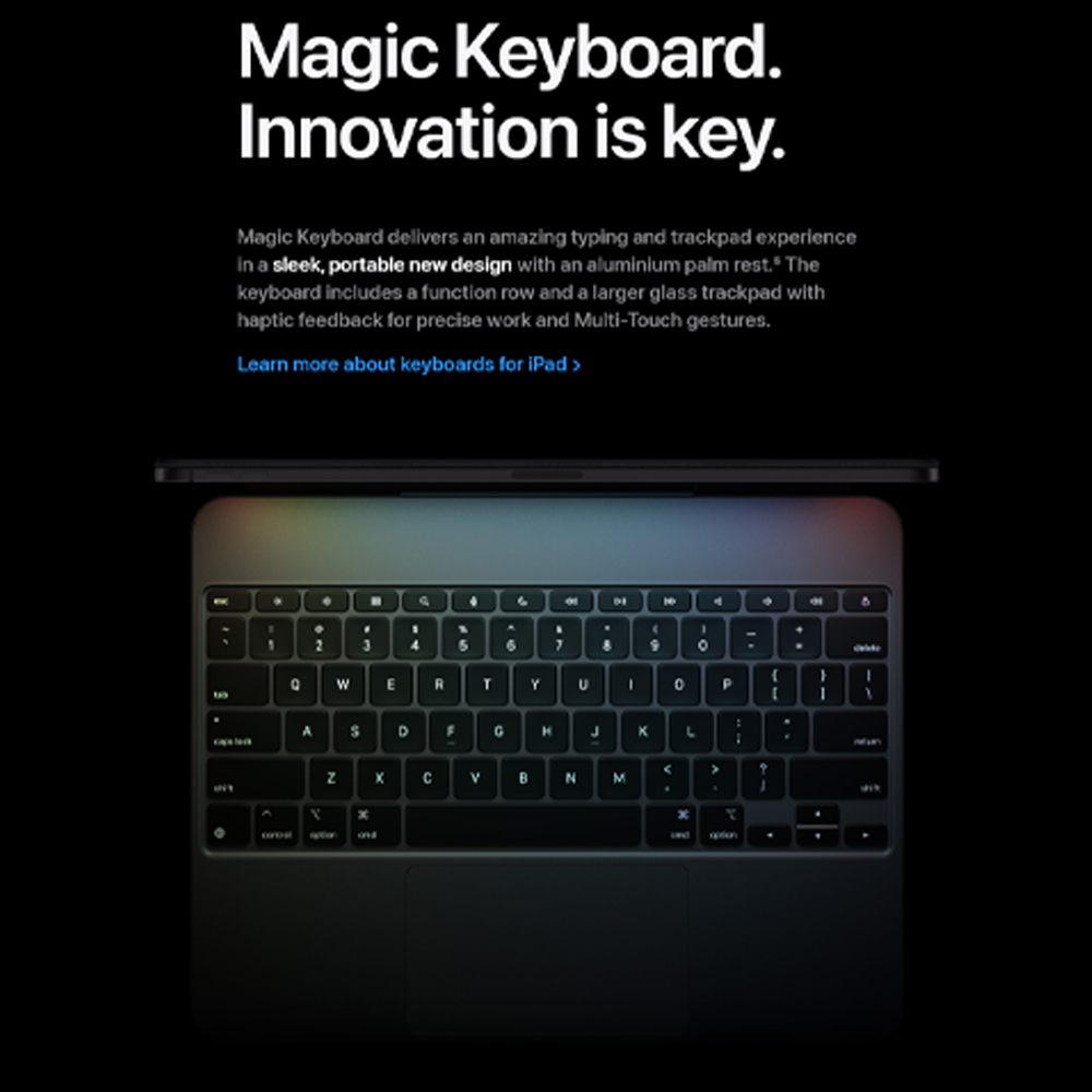 Apple iPad Pro 13-inch (4th generation) Wi-Fi + Cellular 2024 16GB+2TB / 16GB+1TB / 8GB+512GB / 8GB+256GB | All-new pro design | Ultra Retina XDR | All-new Apple Pencil Pro |  1  Year General Warranty