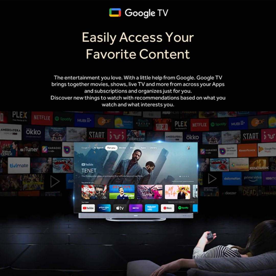 HAIER 55" OLED 4K HDR Smart LED TV H55C900UX | OLED Google Drive Series | Dolby Vision |  Sound System | 120 Hz | Smart LED TV with 3 Year Warranty