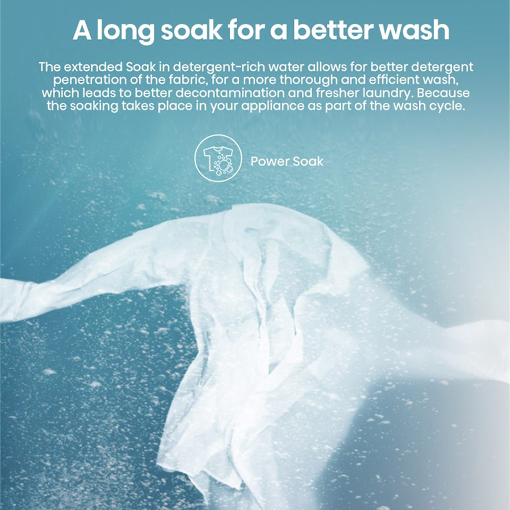 HISENSE 13KG Top Load Washing Machine Premium WTJA1313UB | One Touch AI Wash | 10 Preset Programs | Turbo Wash