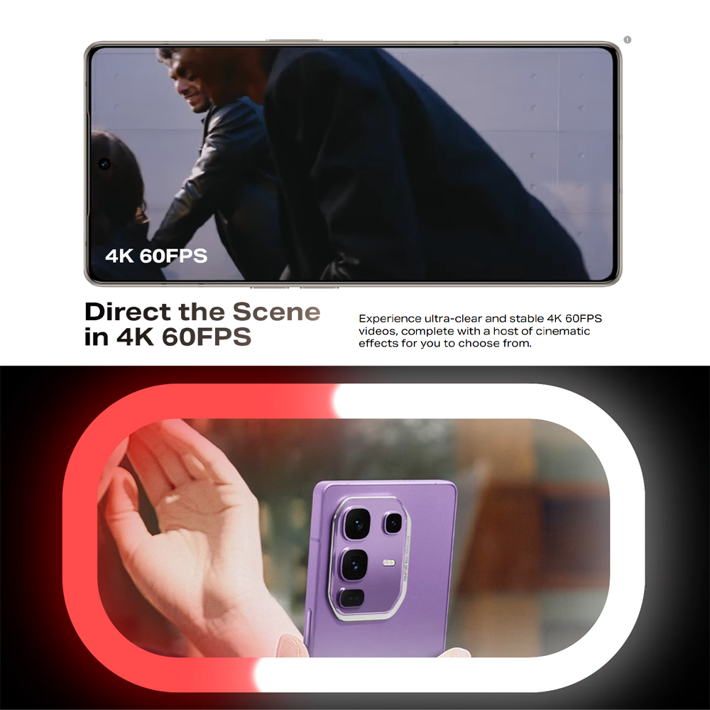 Infinix NOTE 50 Pro+ 5G | 100X Periscope Camera | MediaTek D8350 Ultimate 5.5G | 100W All-Round FastCharge3.0 | 144Hz 6.78" AMOLED