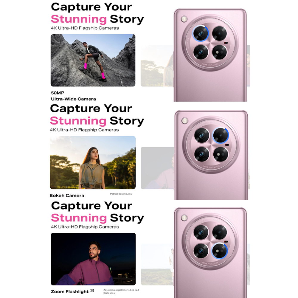 Infinix ZERO 40 5G 12GB+256GB | Android 14 XOS 14.5 | 6.78 inches, FHD+ With Curved Screen | Front & Rear 4K Vlog