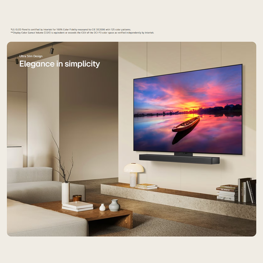 LG 65" C4 4K UHD OLED evo AI Smart TV OLED65C4PSA | Ultra Slim | webOS Re:New Program | olby Atmos® and Dolby Vision®