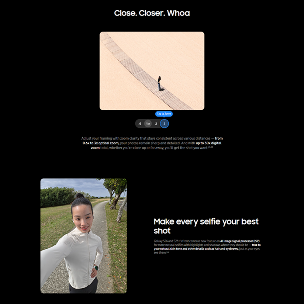 SAMSUNG Galaxy S26+ 12GB+256GB/12GB+512GB | 6.7 inches, Dynamic LTPO AMOLED 2X | 50MP Rear Camera | Exynos 2600 (2 nm) | Dual SIM | Li-Ion 4900 mAh, 45W wired