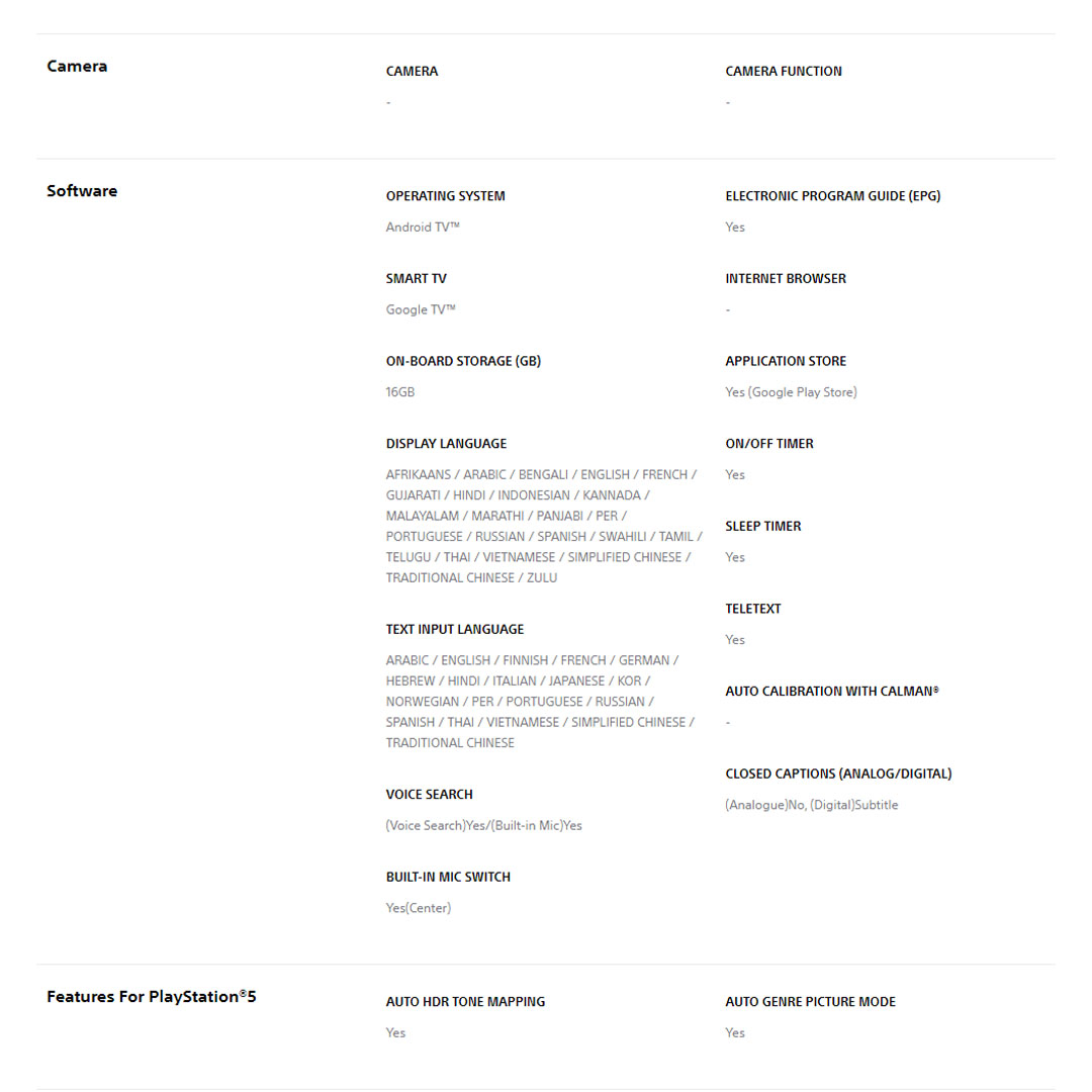 SONY 75" 4K UHD High Dynamic Range (HDR) Smart TV (Google TV) KD-75X77L | 4K X-Reality™ PRO | Chromecast built-in | Motionflow™ XR 200 | Smart TV with 2 Years Warranty