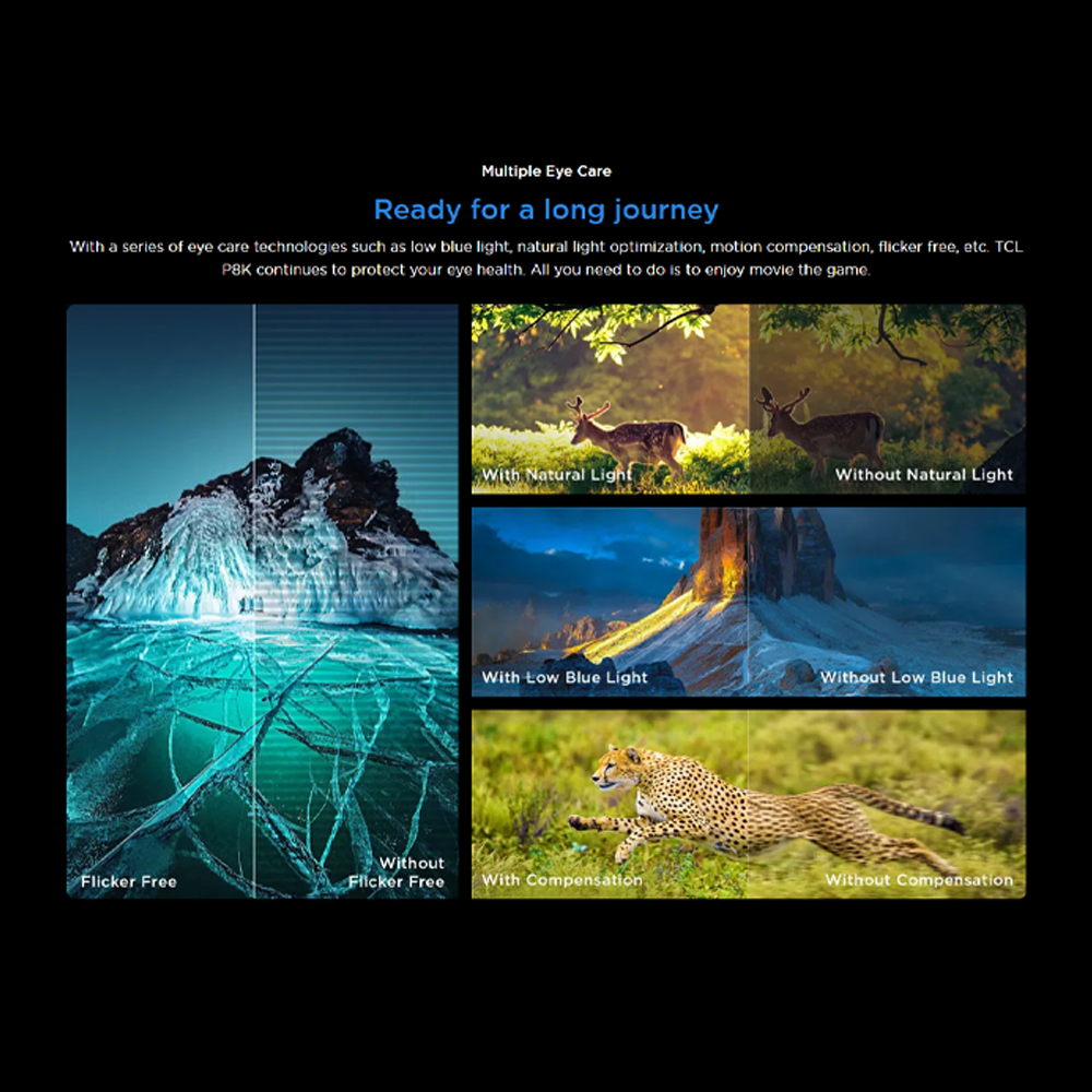 TCL 85"/98" 4K UHD QLED Google TV 85P8K/98P8K | QLED | 144Hz Native Refresh Rate | ONKYO 2.1 Hi-Fi System | AiPQ Pro Processor