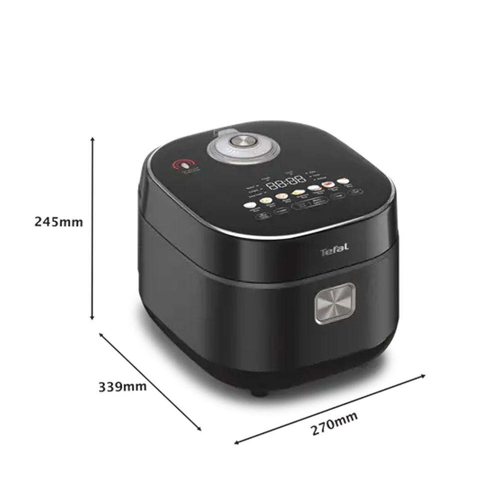 Tefal 1.5L Far Infrared IH Rice Cooker RK8868 | 12-hour Keep Warm feature | Touch control panel | 13 versatile cooking programs