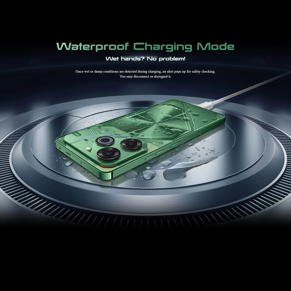 Tecno POVA 6 Pro 5G 12GB+12GB+256GB | Mediatek Dimensity 6080 (6 nm) | Dual Sims | LTE/5G