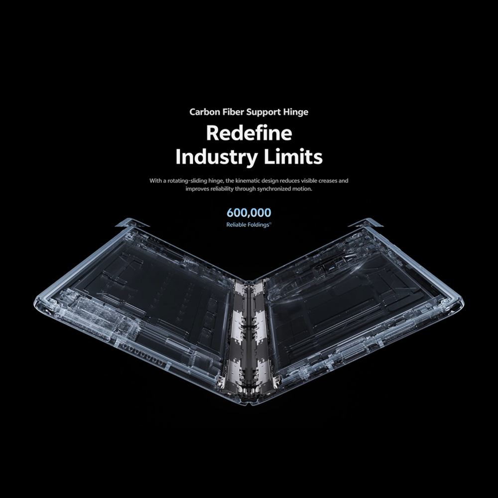 vivo X Fold5 5G | 6000mAh BlueVolt Battery | 80W Dual-Cell FlashCharge | 8.03" 2k ZEISS Master Colour Display | AI Multitasking | 50MP ZEISS Telephoto Camera