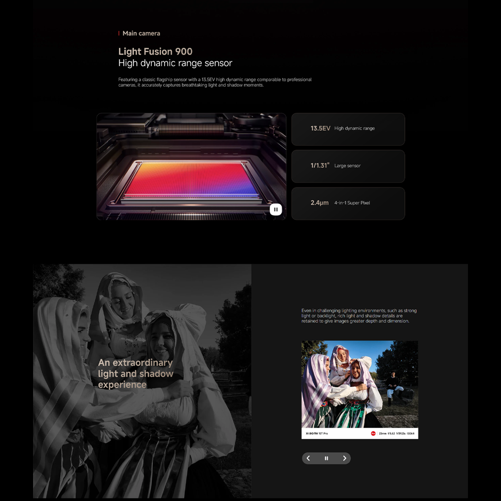 Xiaomi 15T Pro | MediaTek Dimensity 9400+ | 90W wired and 50W wireless HyperCharge | Leica 5x Pro telephoto, Spotlight Photography