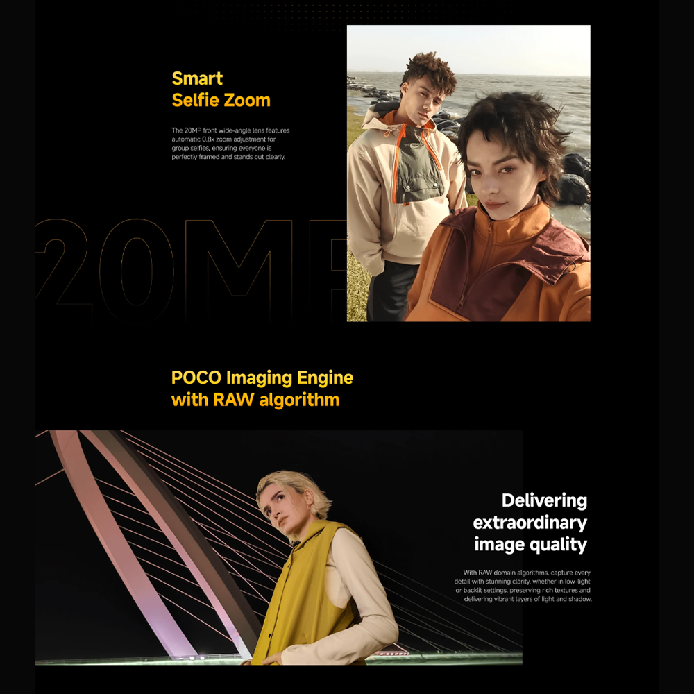 Xiaomi POCO X7 | 6.67 inches, AMOLED | 50MP Main Camera | Mediatek Dimensity 7300 Ultra (4 nm) | Li-Po 5110 mAh